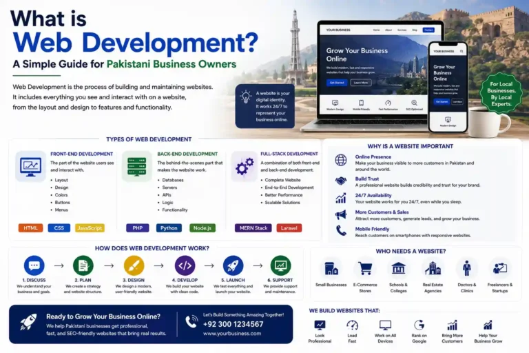 What is web development
